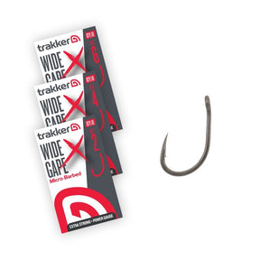 Anzuelos Trakker Wide Gape XS - Tienda Carpfishing