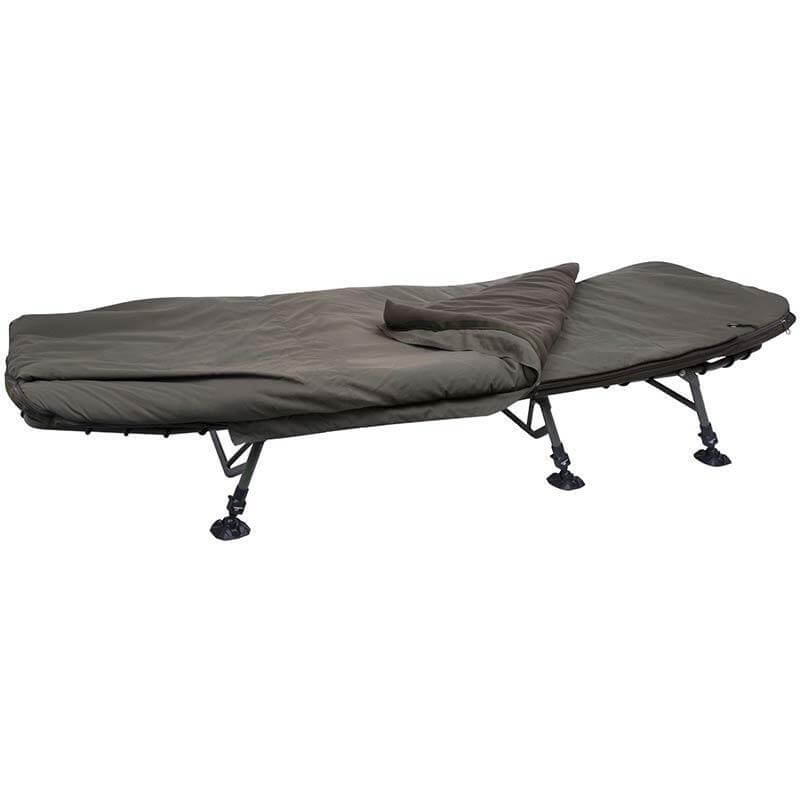 Bed Chair con saco de dormir 5 estaciones Daiwa - Tienda Carpfishing