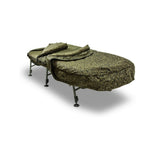 Bed Chair con saco de dormir Solar SP C - Tech Memory Foam Sleep Systems MKII - Tienda Carpfishing