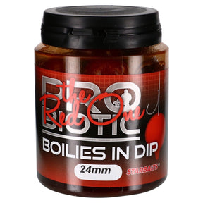 Boilies in Dip Starbaits Probiotic Red One 24 mm - Tienda Carpfishing