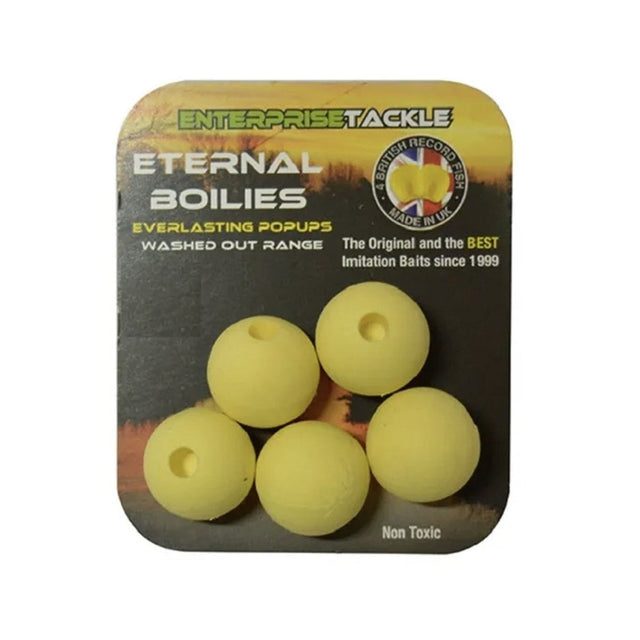 Boilies Pop Ups Enterprise Amarillo palido - Tienda Carpfishing
