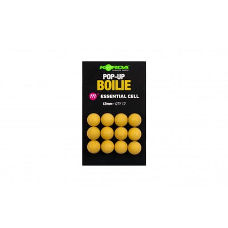 Boilies Pop Ups Korda Essential Cell 12mm - Tienda Carpfishing