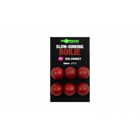 Boilies Slow Sinking Korda ISO Sweet 15 mm - Tienda Carpfishing