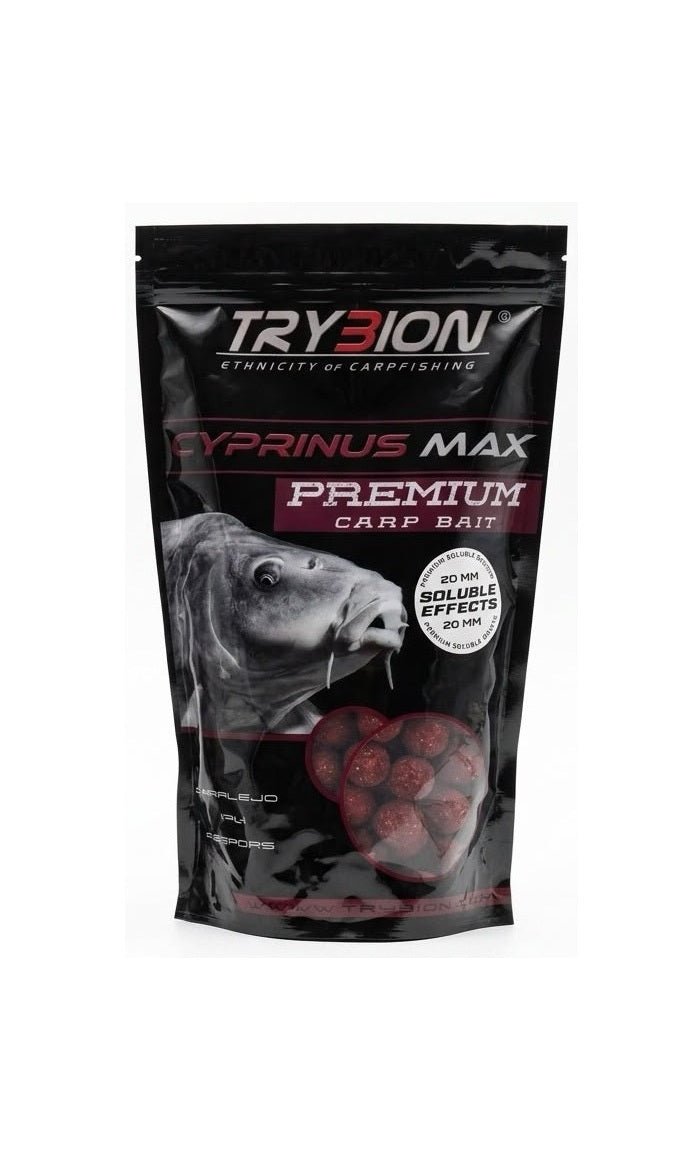 Boilies Solubles Trybion Cyprinus Max 20mm - Tienda Carpfishing