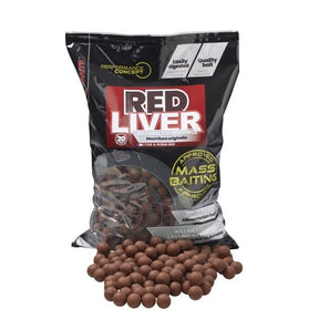 Boilies Starbaits Mass Baiting Red Liver 20 mm 3 kg - Tienda Carpfishing