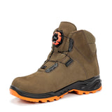 Botas Chiruca Cares Boa Hi Vis 08 Gore - Tex Verde y Naranja - Tienda Carpfishing