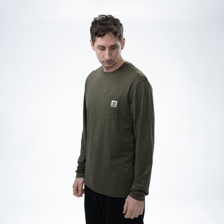 Camiseta Nash Make It Happen Verde manga larga - Tienda Carpfishing