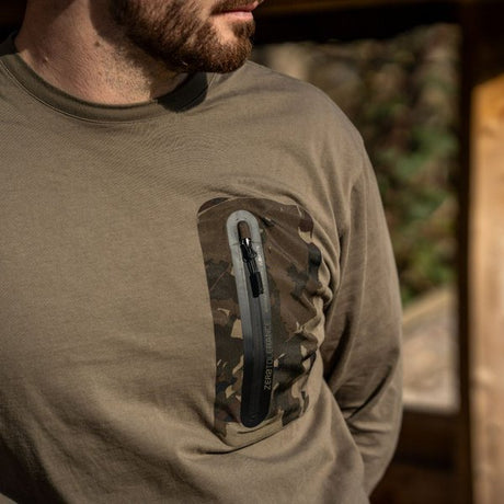 Camiseta Nash ZT HD manga larga - Tienda Carpfishing