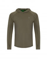 Camiseta técnica Korda UPF Dark Khaki - Tienda Carpfishing