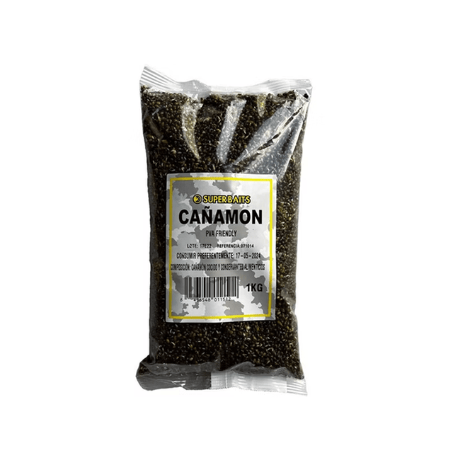 Cañamon Superbaits 900 g - Tienda Carpfishing