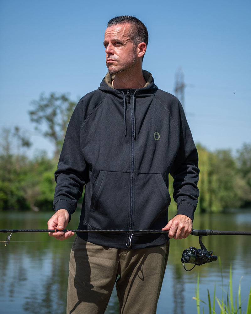 Sudadera Fox Collection Zipped Black