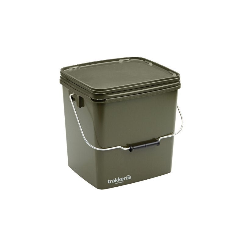 Contenedor Trakker 13 Ltr Olive Square Container - Tienda Carpfishing