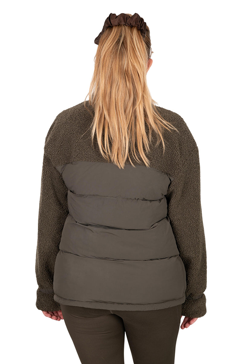 Chaqueta híbrida de forro polar Fox Explorer para Mujer - 8-10