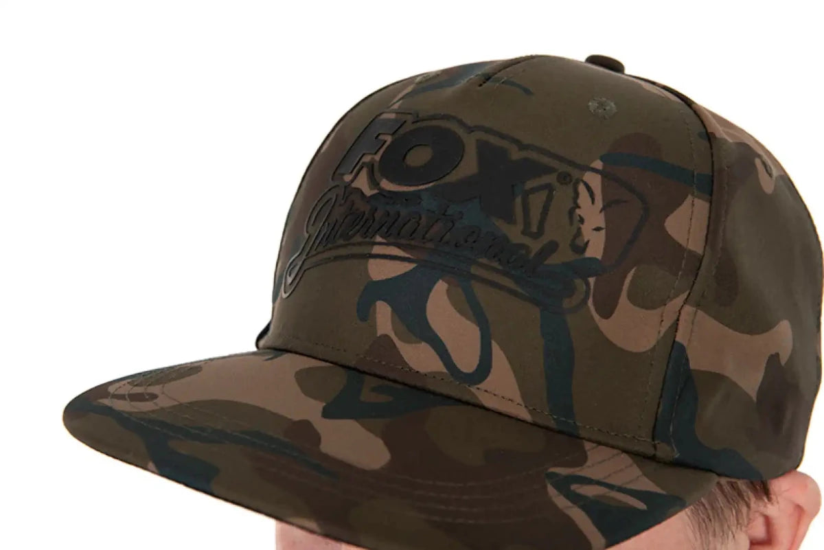 Gorra Fox Flat-Peak SnapBack Camo - Tienda Carpfishing