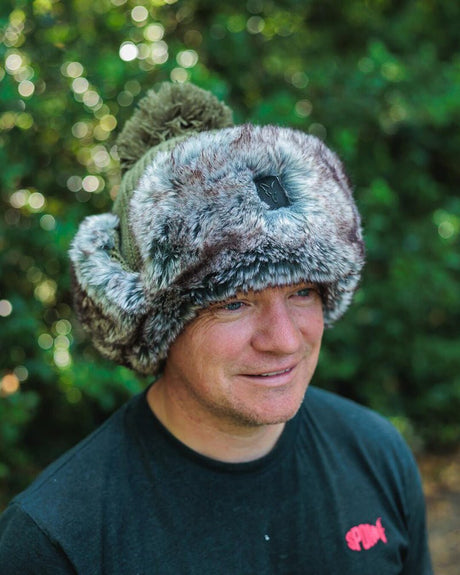 Gorro Fox Trapper Verde - Tienda Carpfishing