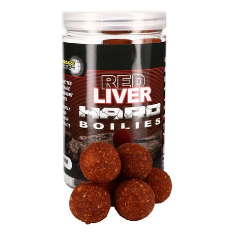 Hard Boilies Starbaits Red Liver - 24 mm - Tienda Carpfishing