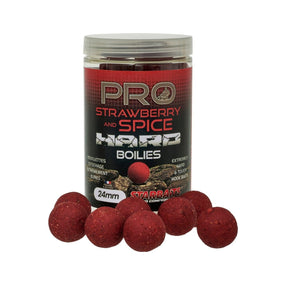 Hard Boilies Starbaits Strawberry Spice 24 mm - Tienda Carpfishing