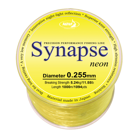 Hilo Katran Synapse Neon 1000 m - Tienda Carpfishing