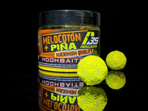 Hook Baits Peralbaits Melocotón Piña 24 mm - Tienda Carpfishing