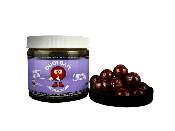 Hook Baits Solubles Dudi Bait Glugged Forest Squid 20 mm - Tienda Carpfishing
