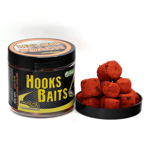 Hook Pellets en polvo Pro Elite Baits Melon & Peach 14 - 20 mm - Tienda Carpfishing