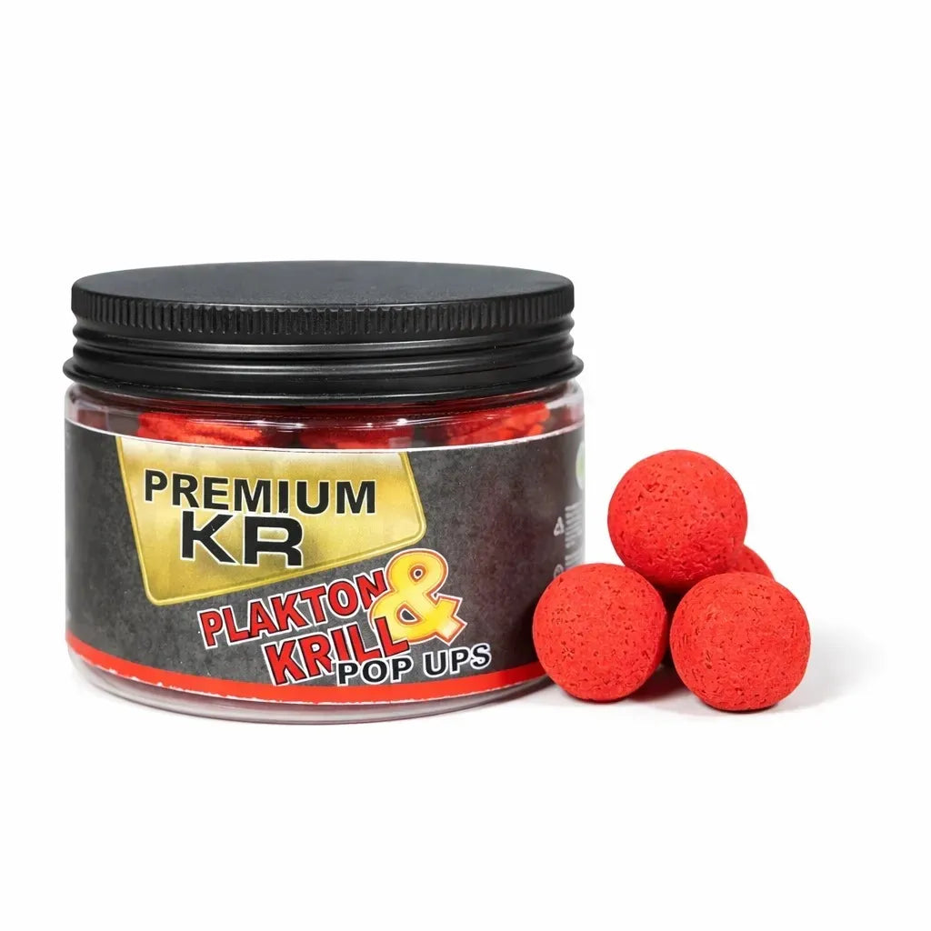 Pop Ups Krom Quality Ultimate Plakton Krill Rosso 15mm