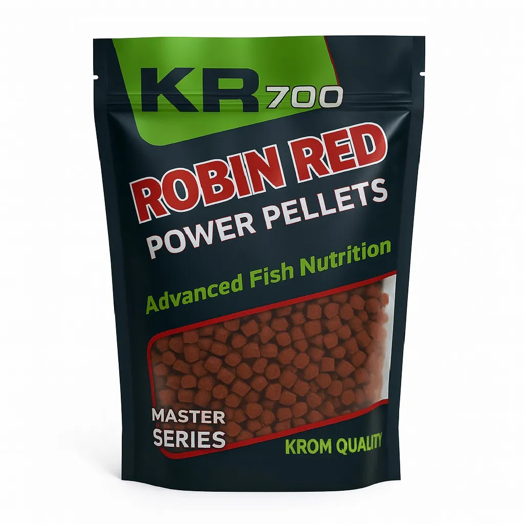 Pellets Krom Quality KR700 potere Robin Red 8MM 800G