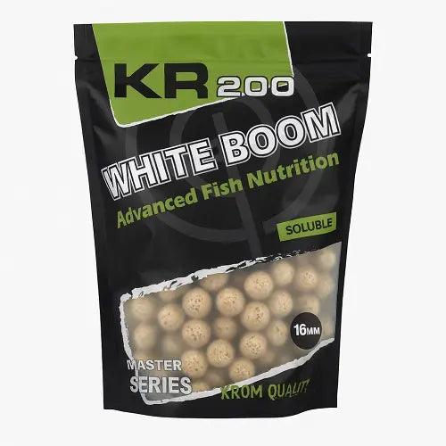 Boilies Solubile Krom Quality KR200 White Boom 12mm 800G