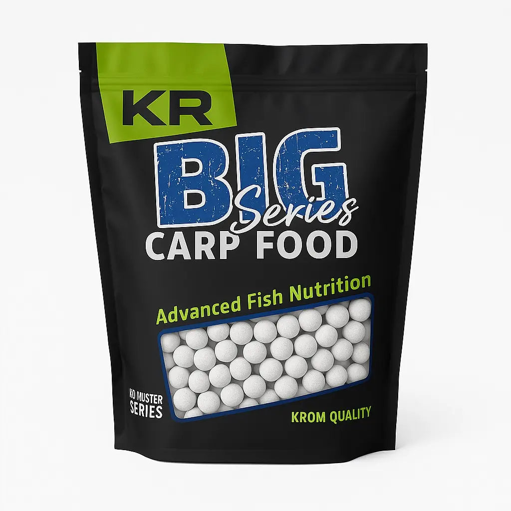 Boilies Solubile Krom Quality White Boom 12 mm 2,5 kg