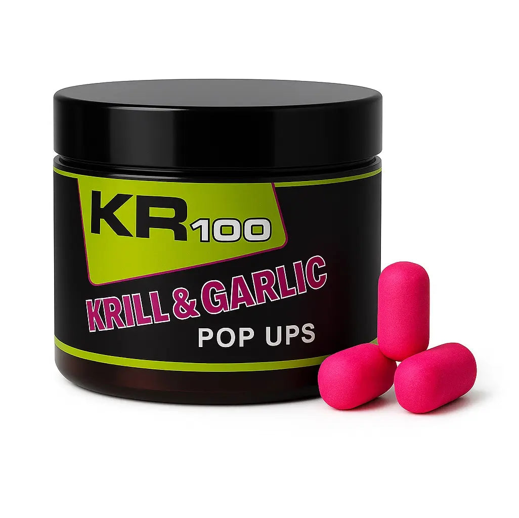 Dumbells Pop Ups Krom Quality KR100 Krill rosa e Garlic