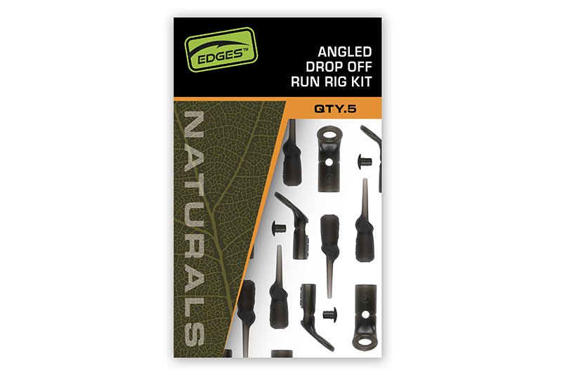 Kit Fox Edges Angled Drop Off Run Rig Naturals - Tienda Carpfishing