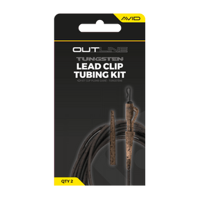 Kit Lead Clip Tungsten Tubing Avid Carp Outline - Tienda Carpfishing