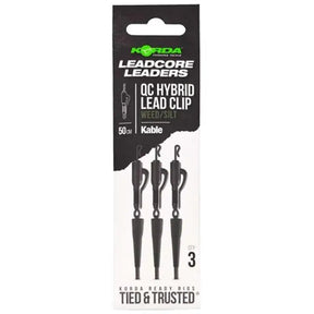 Leadcore Korda Lead Clip QC Kable Verde 50 cm - Tienda Carpfishing