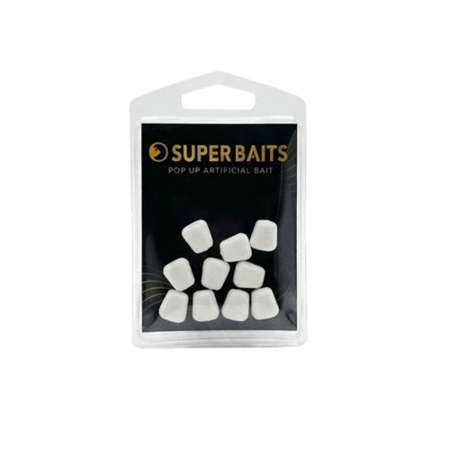 Maíz Pop Up Superbaits Blanco - Tienda Carpfishing