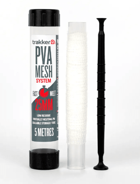 Malla PVA Trakker System 25MM 5M - Tienda Carpfishing
