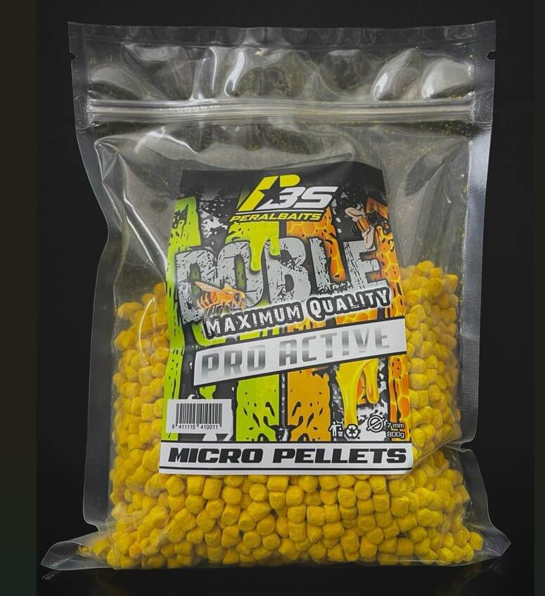 Micro Pellets Peralbaits Doble M 7 mm - Tienda Carpfishing