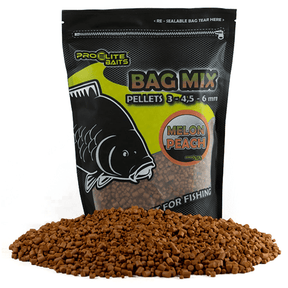 Micro Pellets Pro Elite Baits Melon & Peach 3,4, 6 mm - Tienda Carpfishing