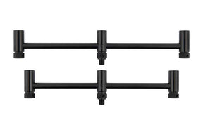 Pack 2 Buzz bars Fox Black Label 3 cañas ajustables 22 - 25 cm - Tienda Carpfishing