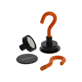 Pack de 2 ganchos magnéticos NGT para refugio o brolly - Tienda Carpfishing