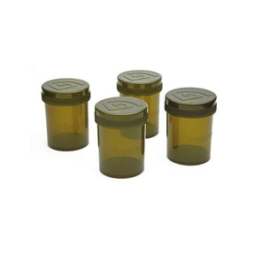 Pack de 4 botes para cebos Trakker - Tienda Carpfishing