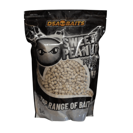 Pellet DSA Baits Top Range Sweet Peanut 6 mm - Tienda Carpfishing