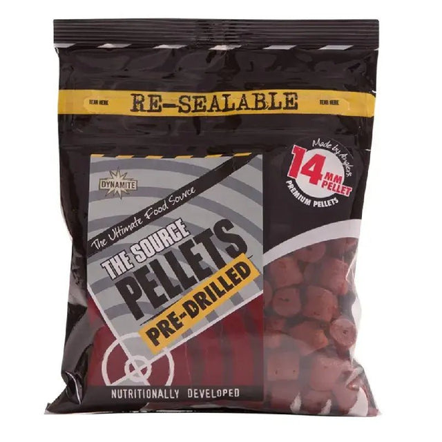 Pellets Dynamite Baits Source 14 mm 350 g - Tienda Carpfishing