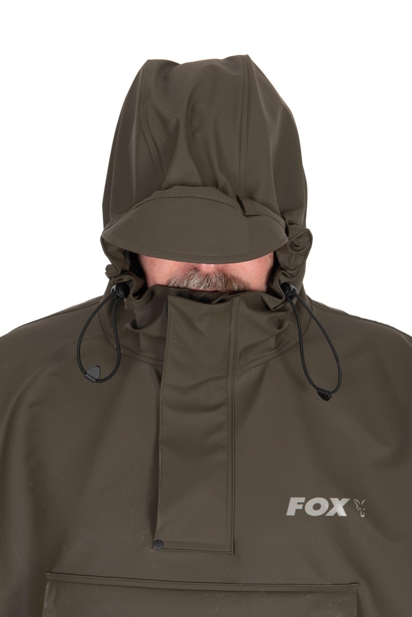 Poncho Fox Khaki One Size - Tienda Carpfishing
