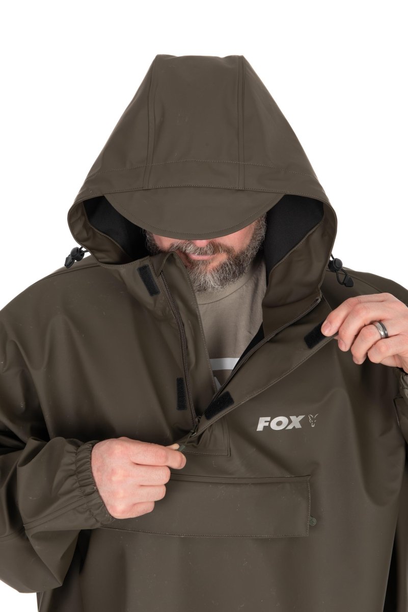 Poncho Fox Khaki One Size - Tienda Carpfishing