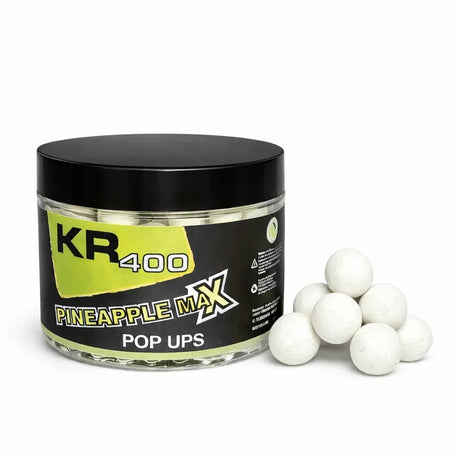 Pop Ups Krom Quality KR400 Pineapple Max White 12 mm - Tienda Carpfishing