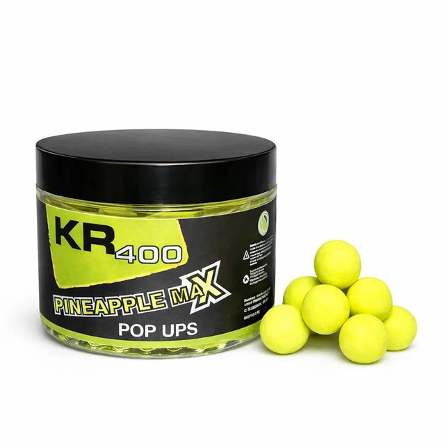 Pop Ups Krom Quality KR400 Pineapple Max Yellow 20 mm - Tienda Carpfishing
