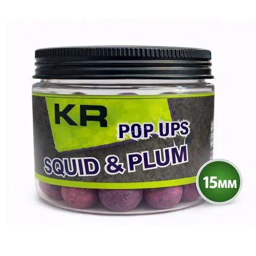 Pop Ups Krom Quality KR500 Squid & Plum Multicolor 15 mm - Tienda Carpfishing