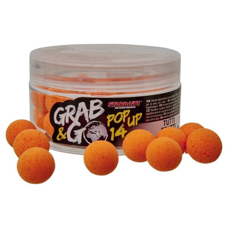 Pop Ups Starbaits Grab Go Tutti Frutti 14 mm - Tienda Carpfishing