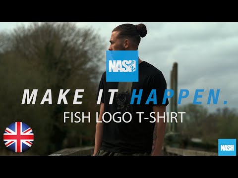 Maglietta Nash Logo Fish Box Nero