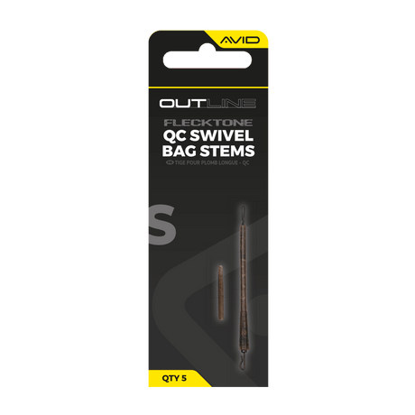 QC Swivel Bag Stems Avid Carp Outline FleckTone S - Tienda Carpfishing